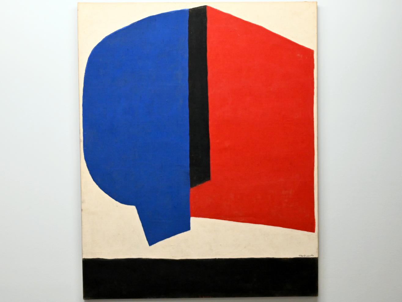 Serge Poliakoff (1936–1968), Abstrakte Komposition, Chemnitz, Museum Gunzenhauser, Saal 2.1 - Serge Poliakoff, 1968, Bild 1/2