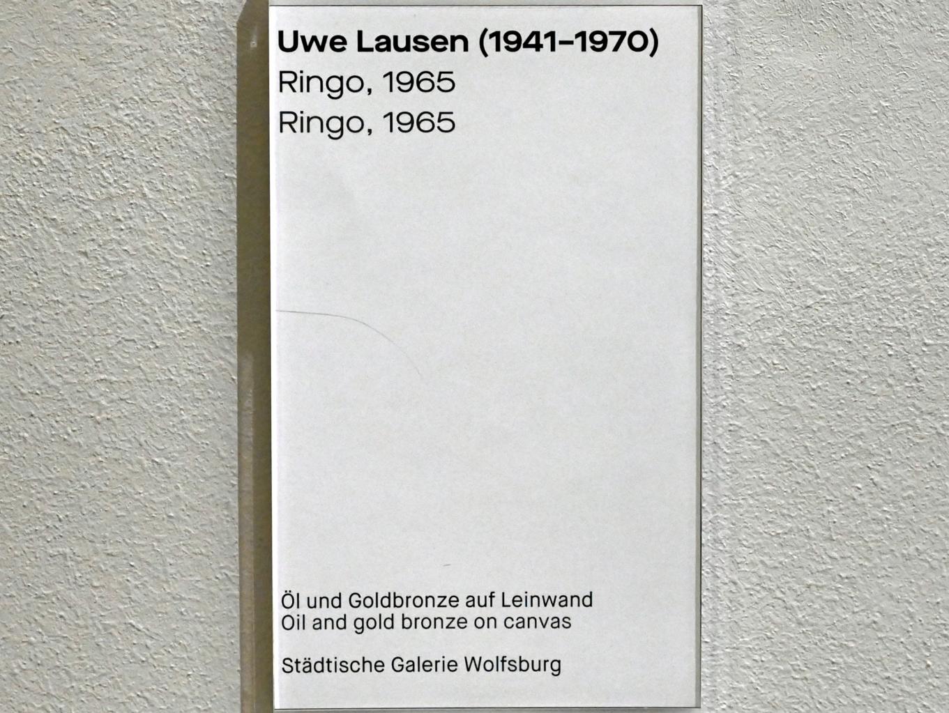 Uwe Lausen (1962–1969), Ringo, Chemnitz, Museum Gunzenhauser, Saal 1.4 - Uwe Lausen und Heide Stolz, 1965, Bild 2/2