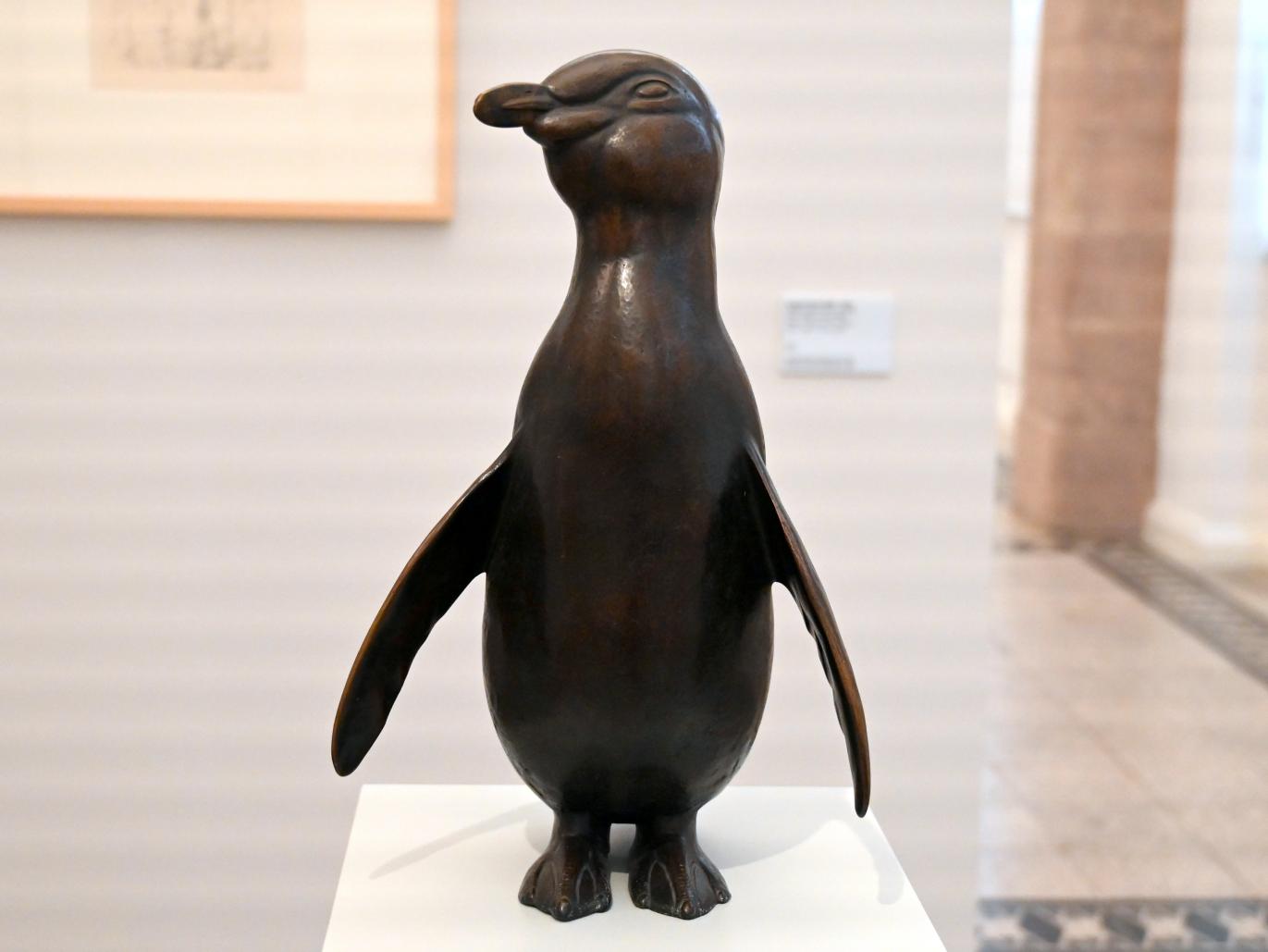August Gaul (1915–1920): Pinguin (Kopf nach rechts), 1914–1920