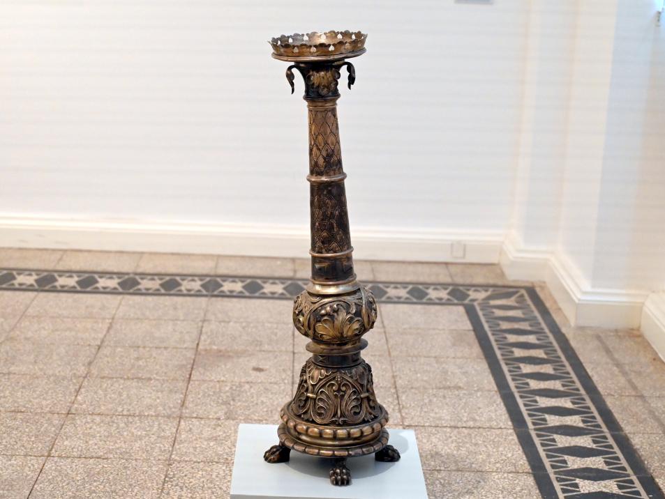 Leuchter aus der alten Synagoge Chemnitz, Chemnitz, Kunstsammlungen am Theaterplatz, Saal 1, 1900, Bild 2/3