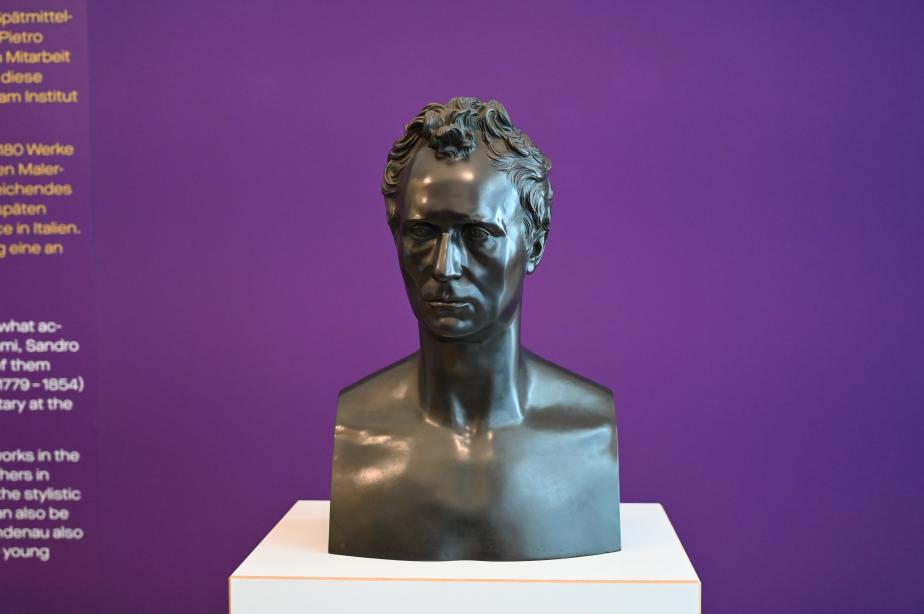 Porträtbüste: Bernhard August von Lindenau, Chemnitz, Kunstsammlungen am Theaterplatz, Saal 2, um 1830–1835, Bild 2/3