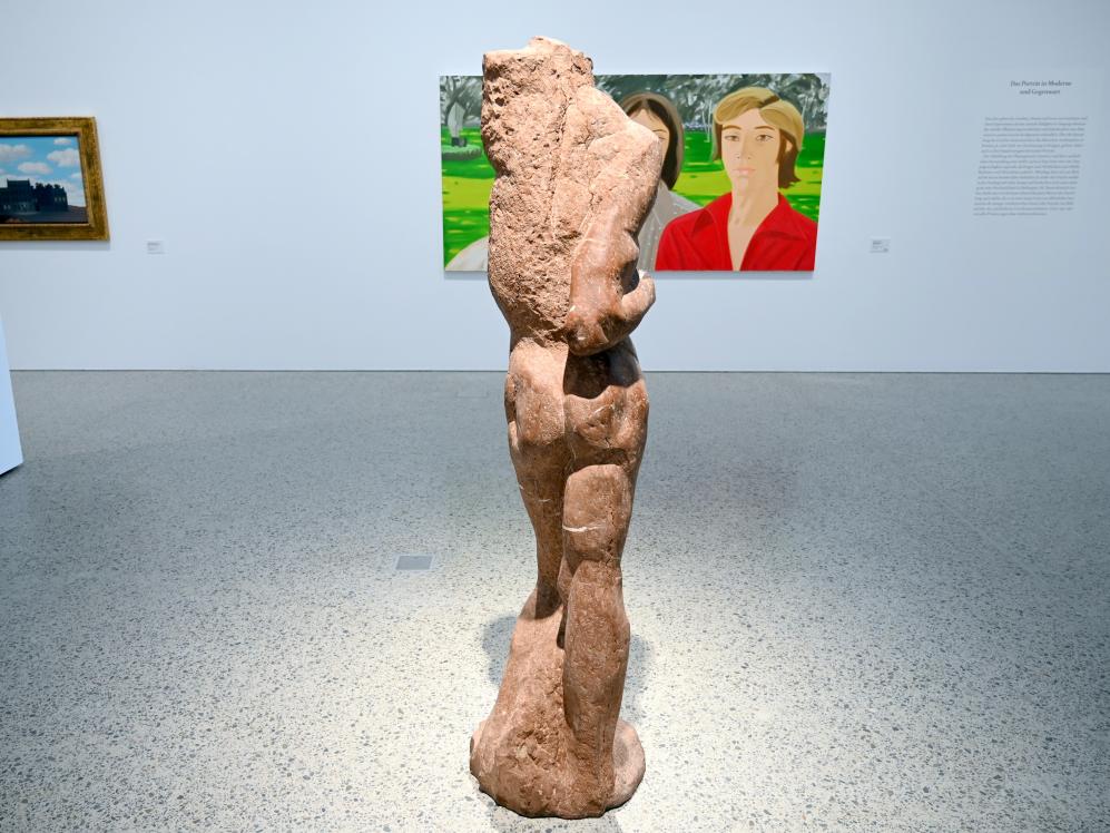 Alfred Hrdlicka (1957–1994), Torso eines stehenden Jünglings, Künzelsau, Museum Würth 2, Saal 6, 1957, Bild 4/5