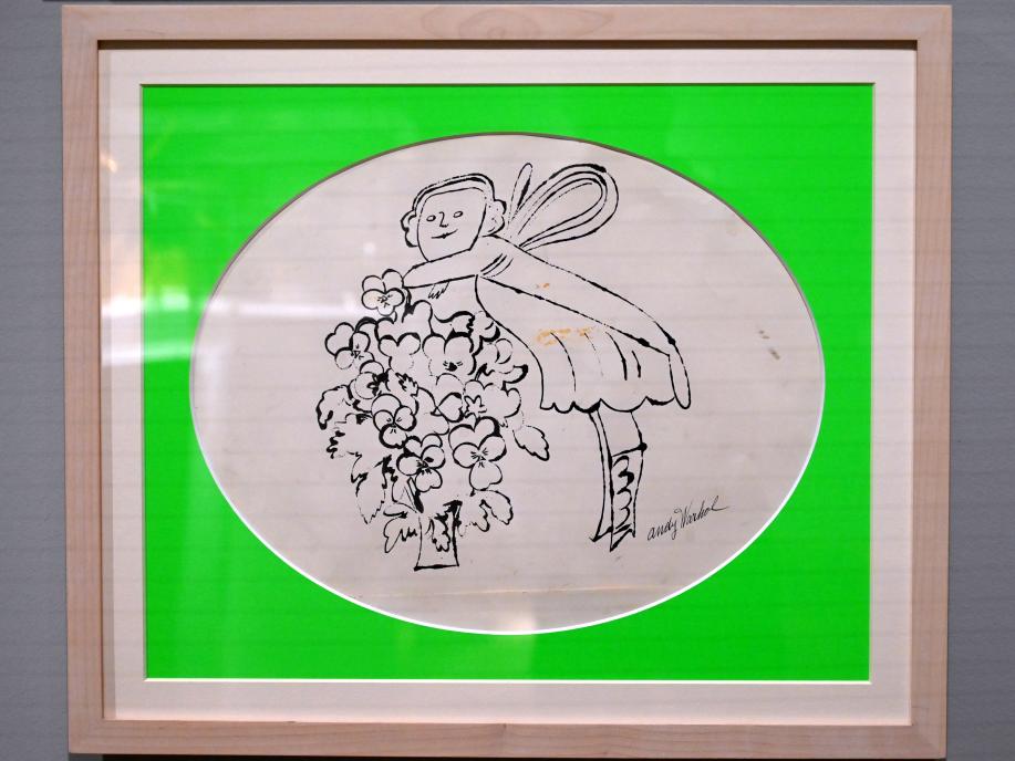 Andy Warhol (1956–1986), Ohne Titel (Vorarbeiten zum Buch "In the Bottom of My Garden"), Künzelsau, Museum Würth 2, Kabinett im Untergeschoß, um 1956, Bild 3/10