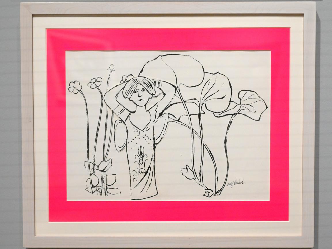 Andy Warhol (1956–1986), Ohne Titel (Vorarbeiten zum Buch "In the Bottom of My Garden"), Künzelsau, Museum Würth 2, Kabinett im Untergeschoß, um 1956, Bild 7/10