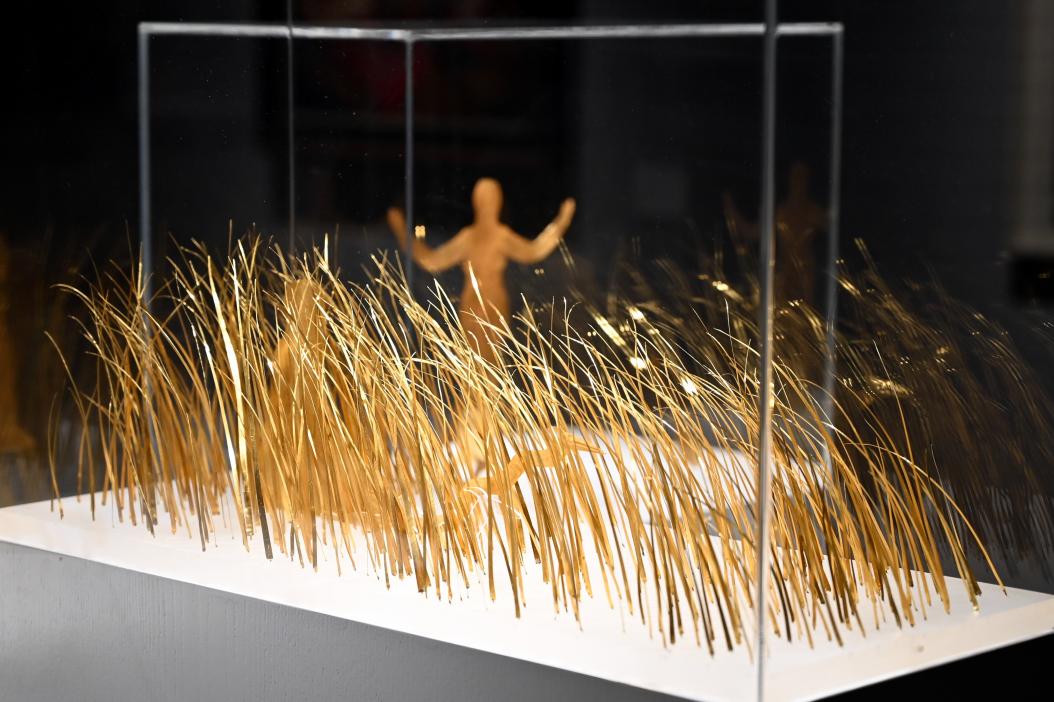 Horst Antes (1964–1993), Die Insel (Gräser), Künzelsau, Museum Würth 2, Kabinett im Untergeschoß, 1985, Bild 2/5