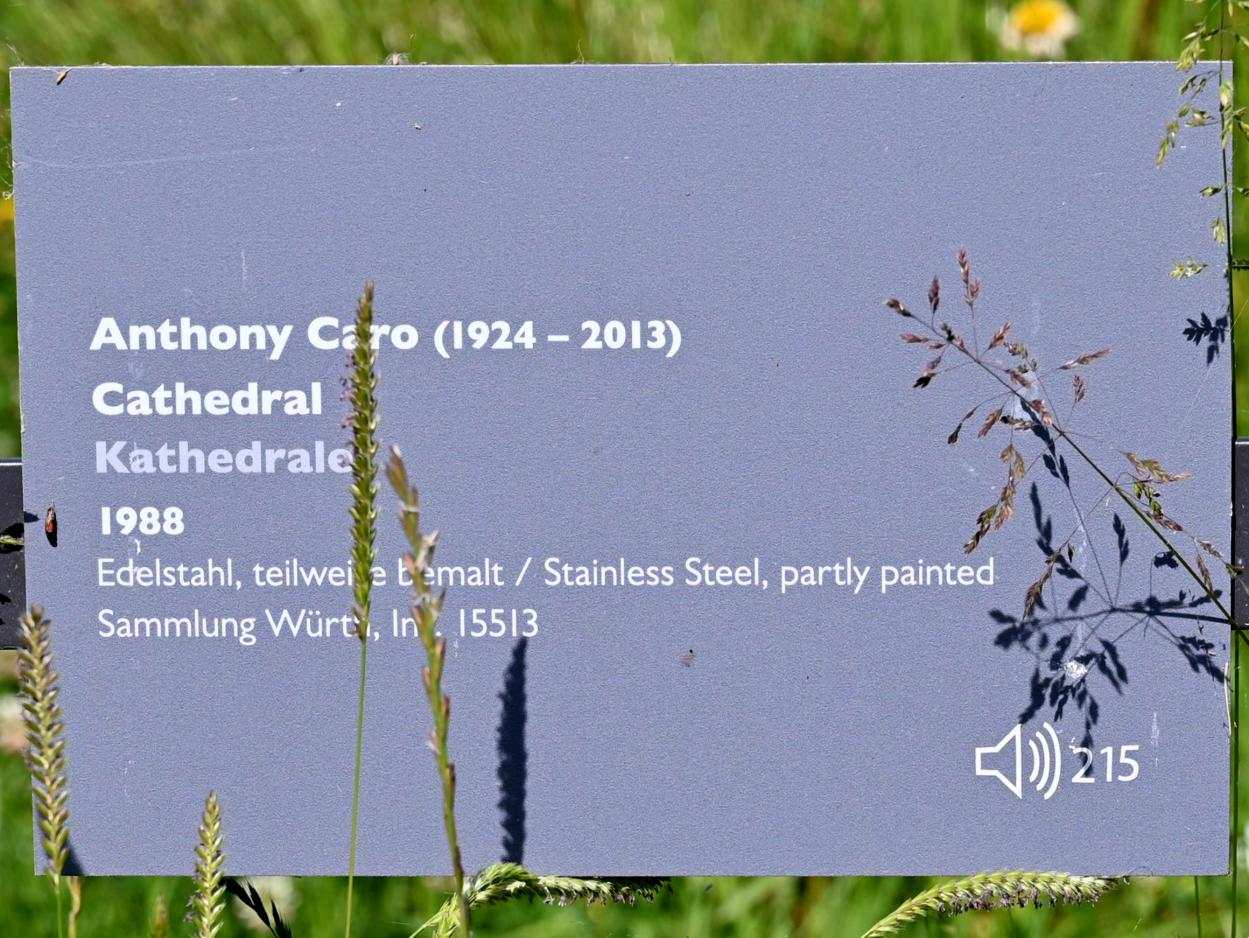 Anthony Caro (1975–2010), Kathedrale, Künzelsau, Skulpturengarten am Carmen Würth Forum, 1988, Bild 6/6