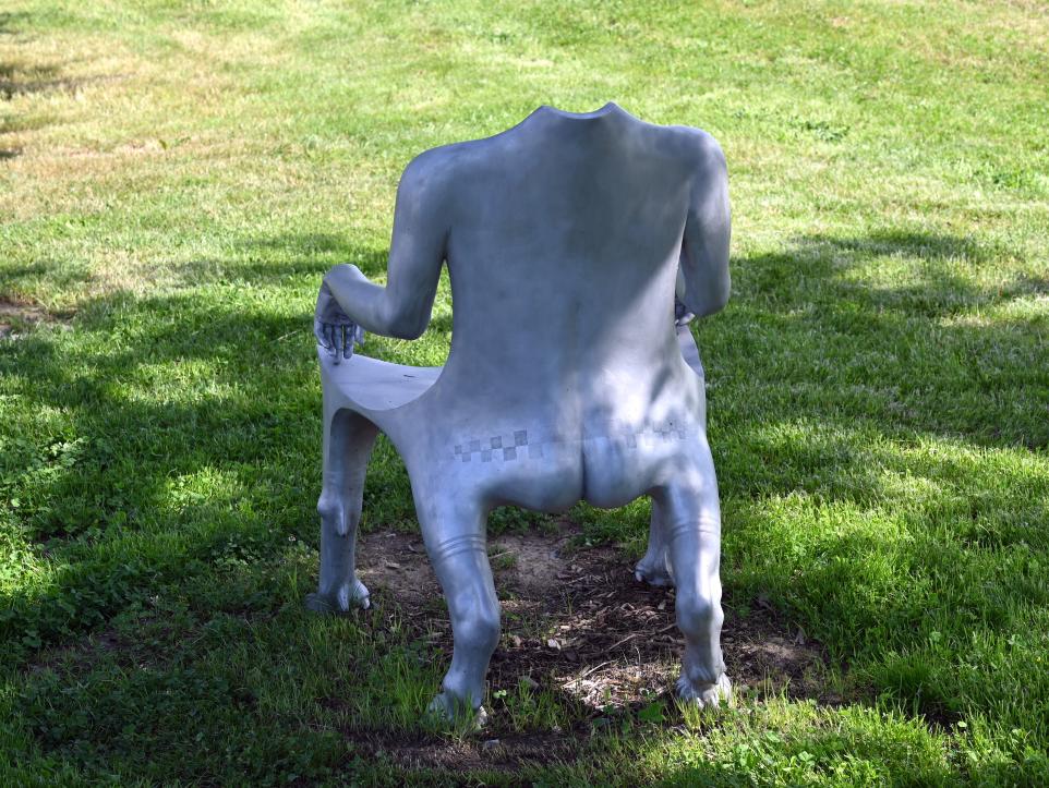 Lun Tuchnowski (2006–2018), The Bub-Alloyman, Künzelsau, Skulpturengarten am Carmen Würth Forum, 2018, Bild 3/4