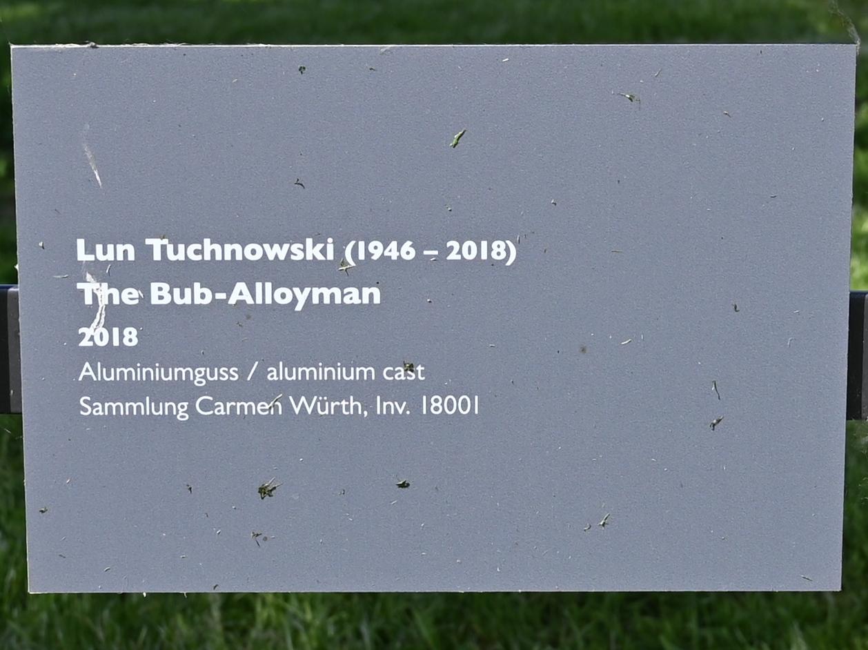 Lun Tuchnowski (2006–2018), The Bub-Alloyman, Künzelsau, Skulpturengarten am Carmen Würth Forum, 2018, Bild 4/4