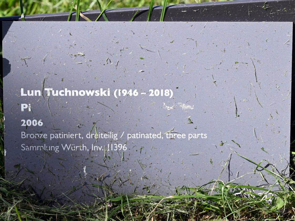 Lun Tuchnowski (2006–2018), Pi, Künzelsau, Skulpturengarten am Carmen Würth Forum, 2006, Bild 5/5