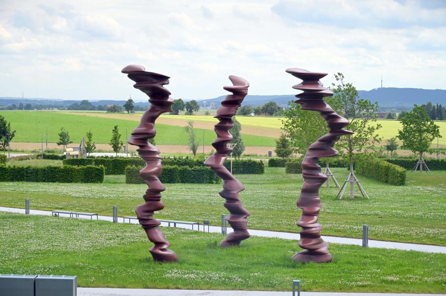 Tony Cragg (1980–2018), Gesichtspunkte, Künzelsau, Skulpturengarten am Carmen Würth Forum, 2013, Bild 4/6