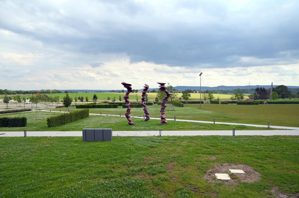 Tony Cragg (1980–2018), Gesichtspunkte, Künzelsau, Skulpturengarten am Carmen Würth Forum, 2013, Bild 5/6