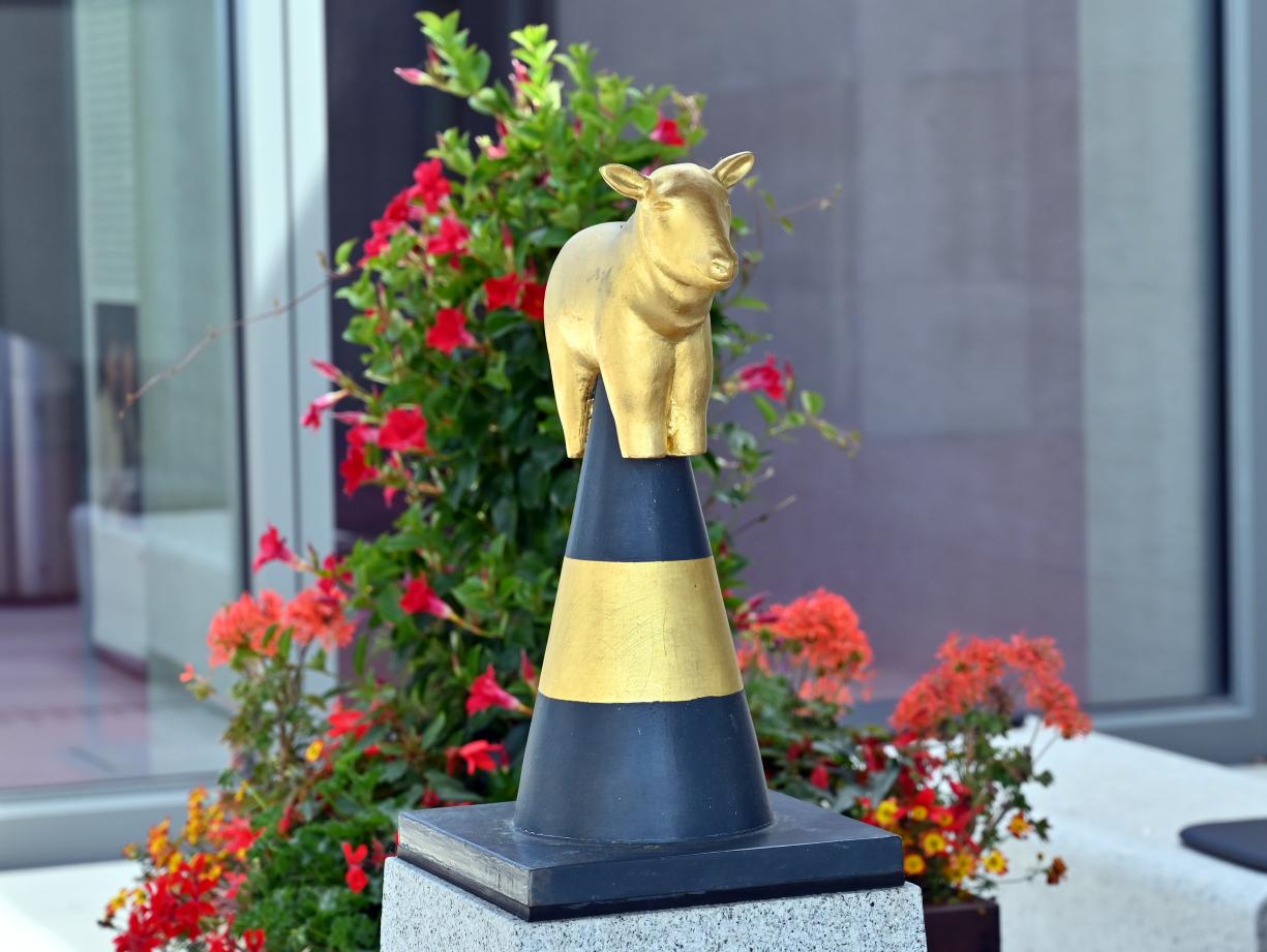 Heinrich Brummack (1989–2009), Wegskulptur Schaf und Ziege, Künzelsau, Skulpturengarten am Carmen Würth Forum, 1998, Bild 3/7