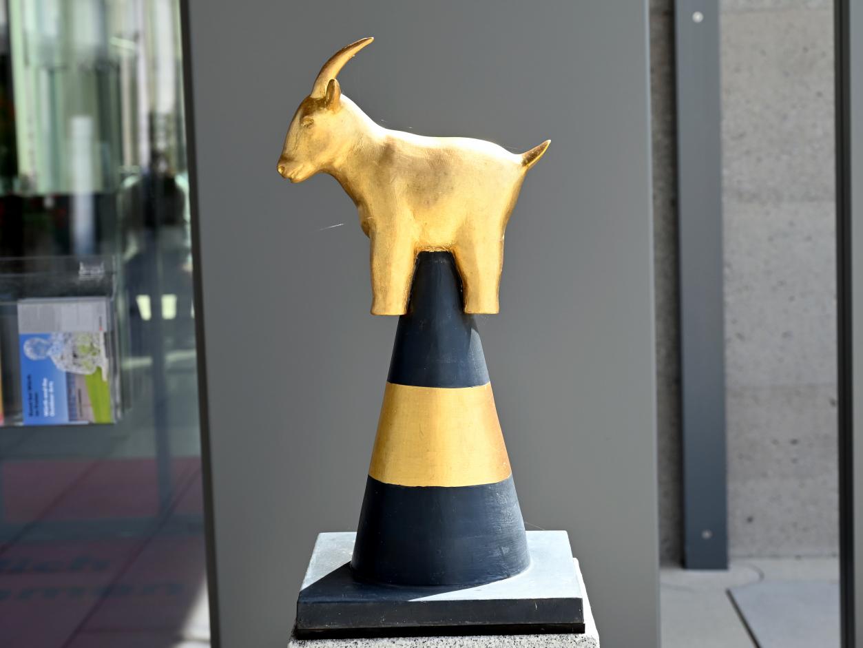 Heinrich Brummack (1989–2009), Wegskulptur Schaf und Ziege, Künzelsau, Skulpturengarten am Carmen Würth Forum, 1998, Bild 4/7