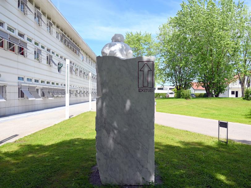 Markus Redl (2008–2019), Stein 73/64 [Exitus], Künzelsau, Skulpturengarten am Carmen Würth Forum, 2008, Bild 7/8