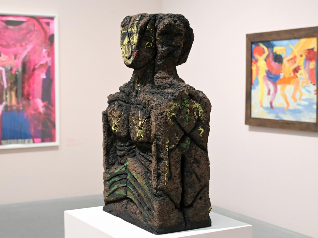 Huma Bhabha (2018), 2 of US, München, Pinakothek der Moderne, Saal 2, 2018, Bild 2/6