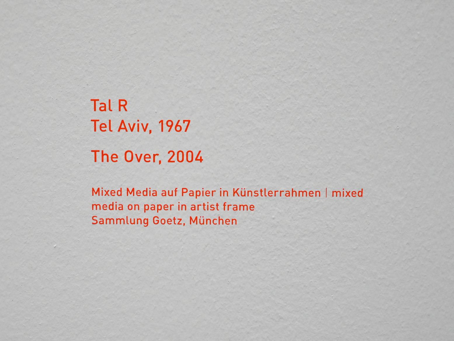 Tal R (2004–2008), The Over, München, Pinakothek der Moderne, Saal 3, 2004, Bild 2/2