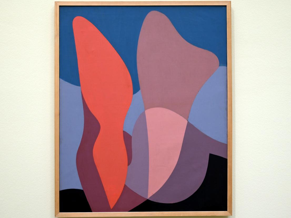 Theodor Werner (1930–1955), Paar, München, Pinakothek der Moderne, Saal 5, 1933