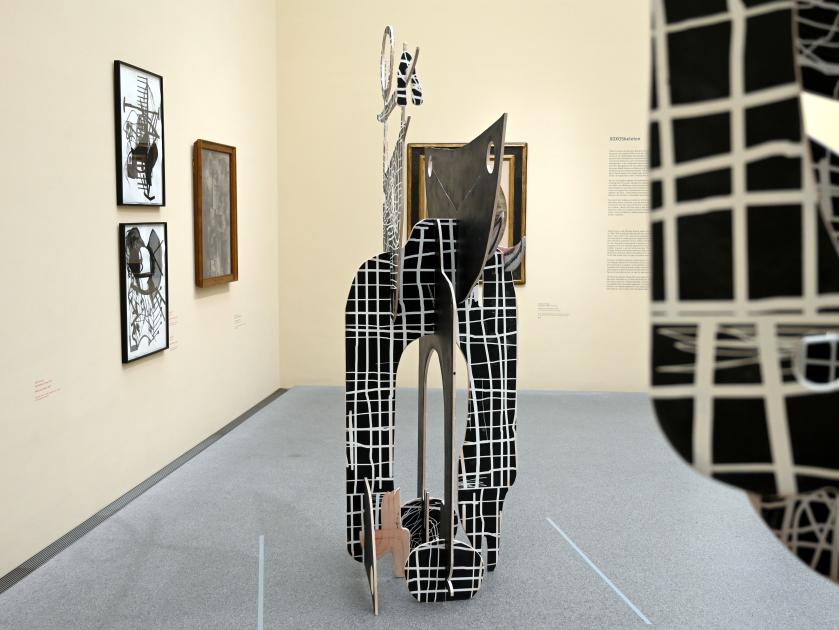 Aaron Curry (2009), Malfunction Man, München, Pinakothek der Moderne, Saal 6, 2009, Bild 2/4
