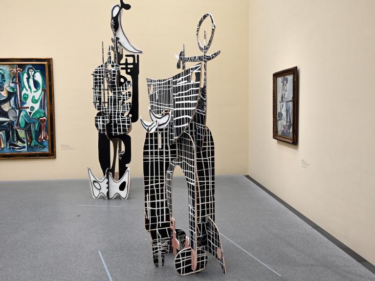 Aaron Curry (2009), Malfunction Man, München, Pinakothek der Moderne, Saal 6, 2009, Bild 3/4