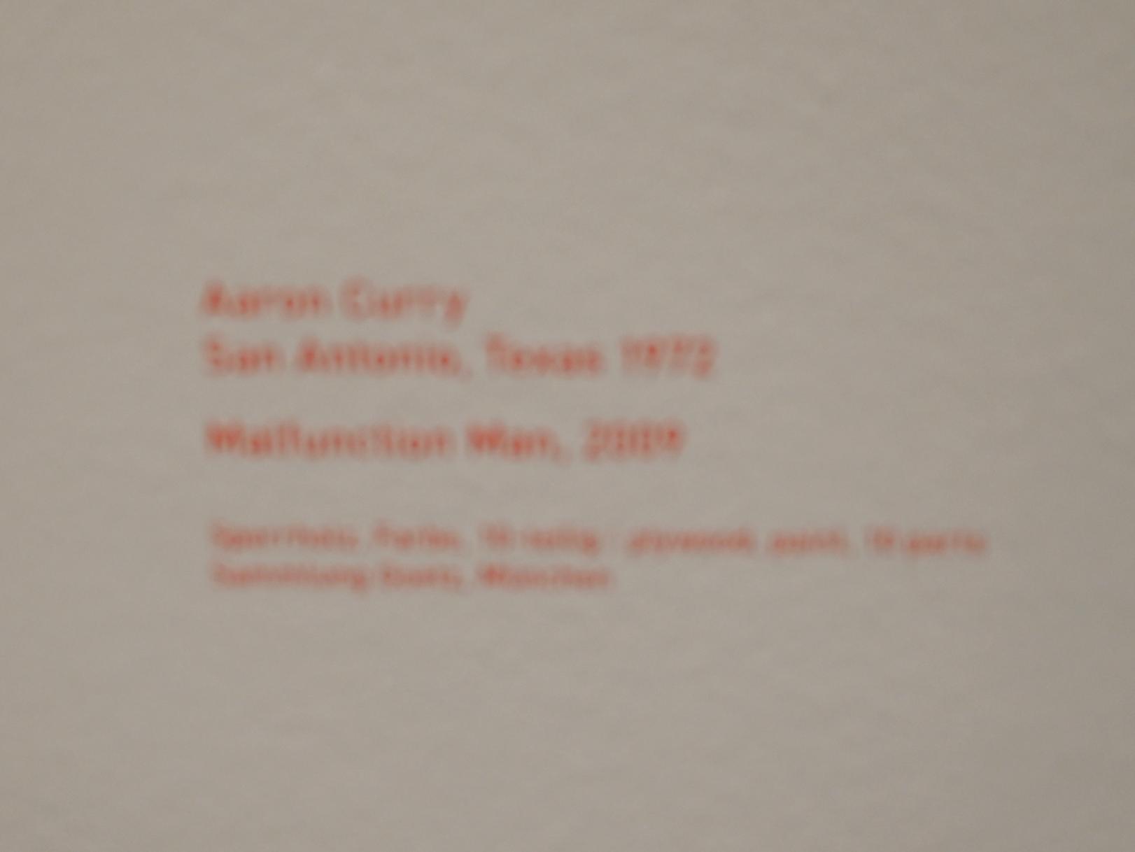 Aaron Curry (2009), Malfunction Man, München, Pinakothek der Moderne, Saal 6, 2009, Bild 4/4
