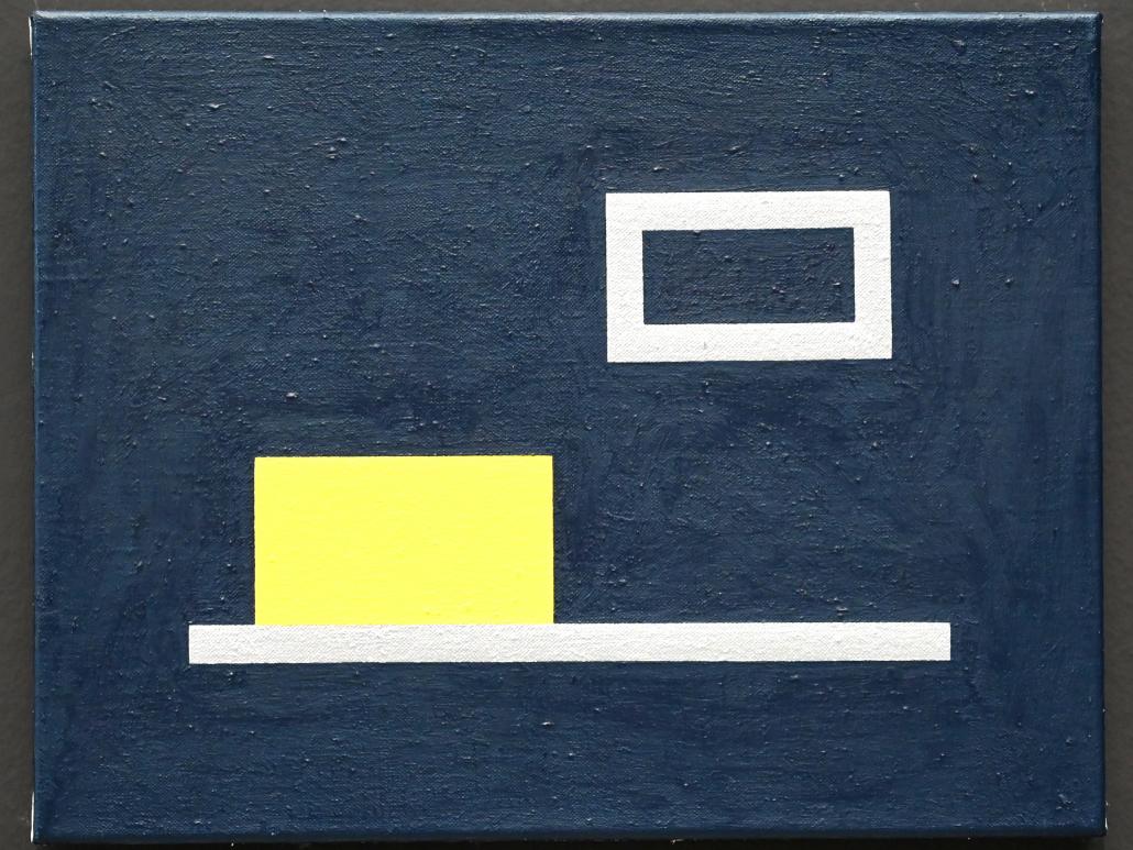 Gerwald Rockenschaub (1985), Ohne Titel, München, Pinakothek der Moderne, Saal 11, 1985
