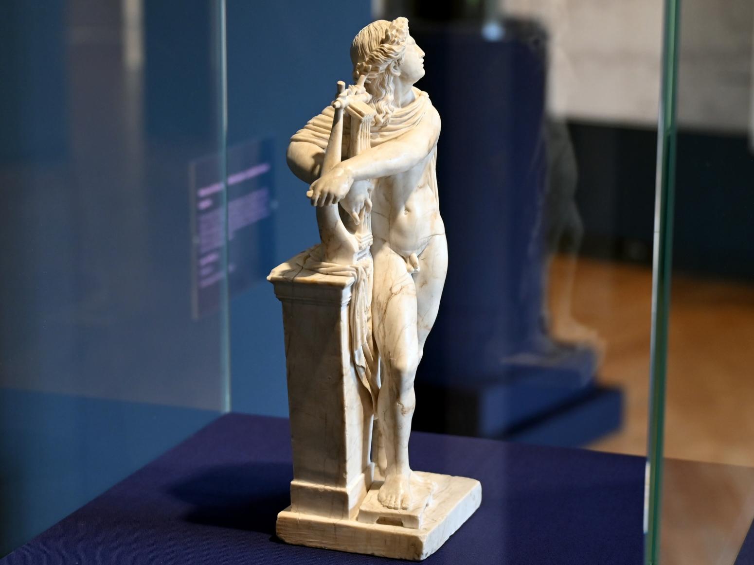 Michael Kern (1615–1617), Apollo, Schwäbisch Hall, Kunsthalle Würth, Ausstellung "Leonhard Kern und Europa" vom 29.03. - 03.10.2021, Saal 1, um 1615, Bild 3/5