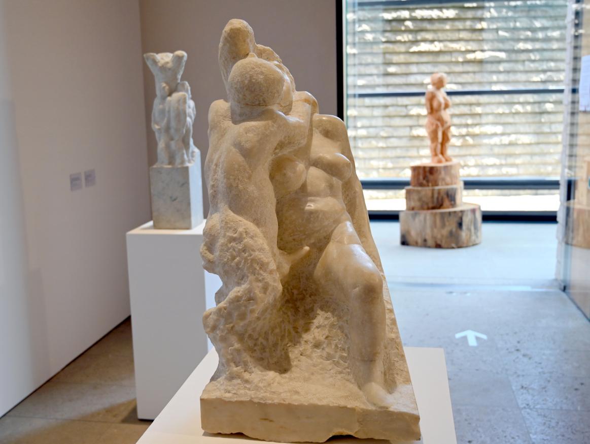 Alfred Hrdlicka (1957–1994), Faun und Nymphe, Schwäbisch Hall, Kunsthalle Würth, Untergeschoß Saal 3, 1990, Bild 3/4