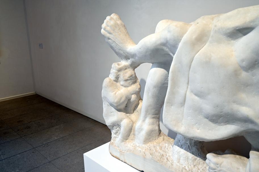 Alfred Hrdlicka (1957–1994), Körperhalluzination (die große körperliche Kur), Schwäbisch Hall, Kunsthalle Würth, Untergeschoß Saal 3, 1969–1974, Bild 2/4