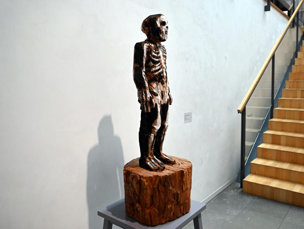 Stephan Balkenhol (1993–2017), Tod, Schwäbisch Hall, Kunsthalle Würth, Untergeschoß Saal 1, 2001, Bild 3/5