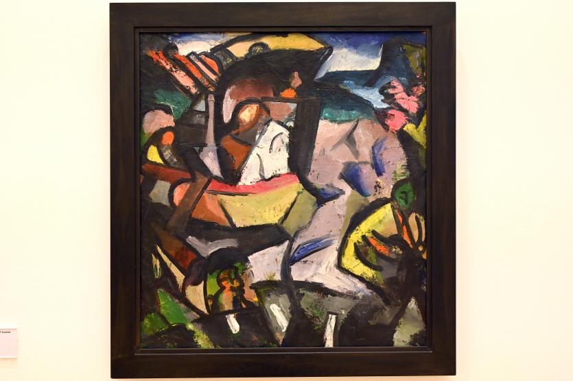 Lou Albert-Lasard (1919), Die Hütte, Straßburg, Musée d’Art moderne et contemporain, Saal 10, um 1919, Bild 1/2