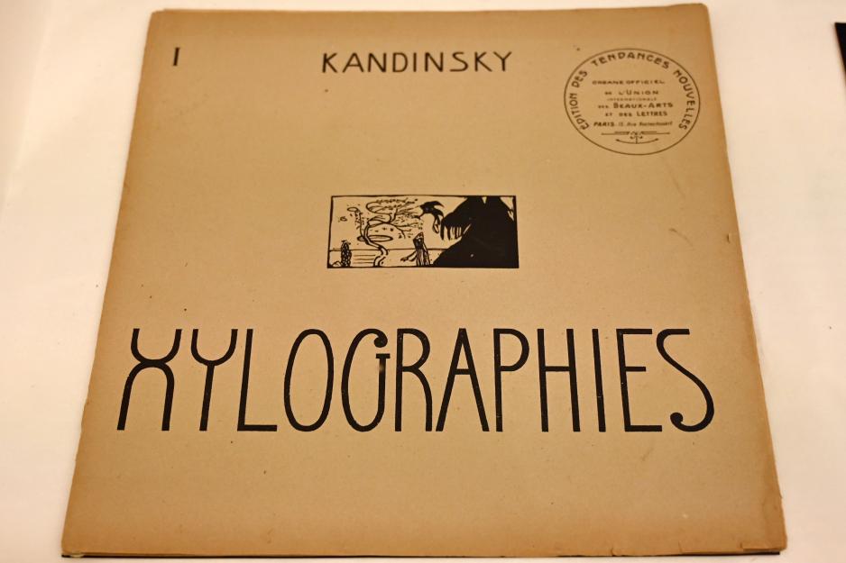 Wassily Kandinsky (1900–1943), Holzschnitte, Straßburg, Musée d’Art moderne et contemporain, Saal 10, 1909, Bild 5/6