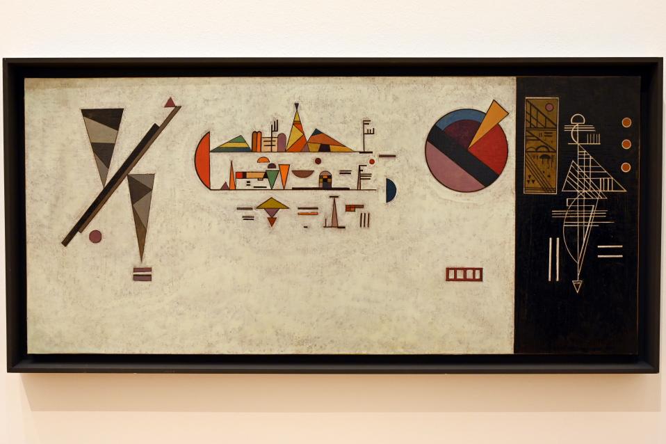Wassily Kandinsky (1900–1943), Modell für das Musikzimmer, erstellt für die Deutsche Bauausstellung in Berlin, Straßburg, Musée d’Art moderne et contemporain, Saal 11, 1931, Bild 2/4