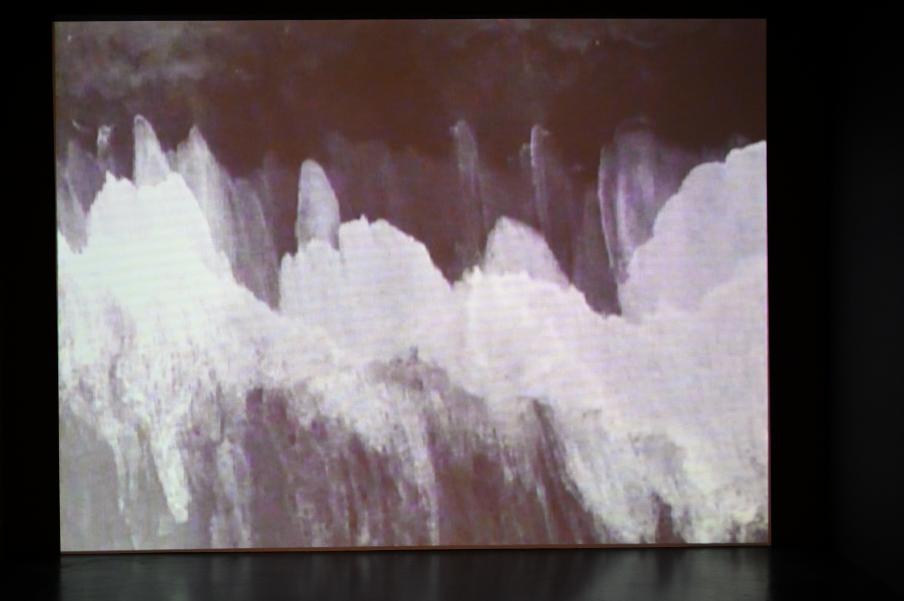 Ange Leccia (1991), Das Meer, Straßburg, Musée d’Art moderne et contemporain, Saal Obergeschoß 3, 1991, Bild 3/4