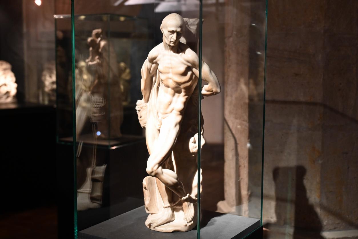 Franz Julius Döteber (1629), Heiliger Bartholomäus, Halle (Saale), Kirche St. Ulrich, jetzt Halle (Saale), Kunstmuseum Moritzburg, Mittelalter Saal 1, 1629, Bild 2/3