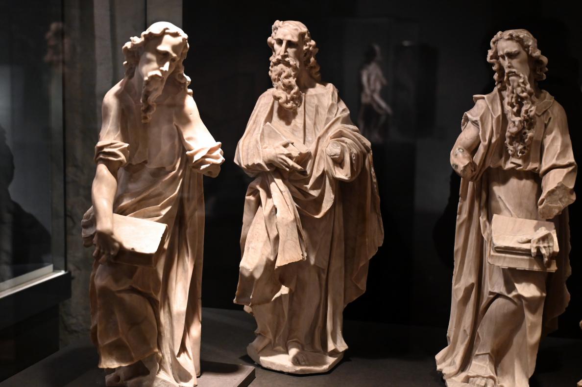 Franz Julius Döteber (1629), Apostel / Evangelisten / Propheten (?), Halle (Saale), Kirche St. Ulrich, jetzt Halle (Saale), Kunstmuseum Moritzburg, Mittelalter Saal 1, 1629, Bild 3/7