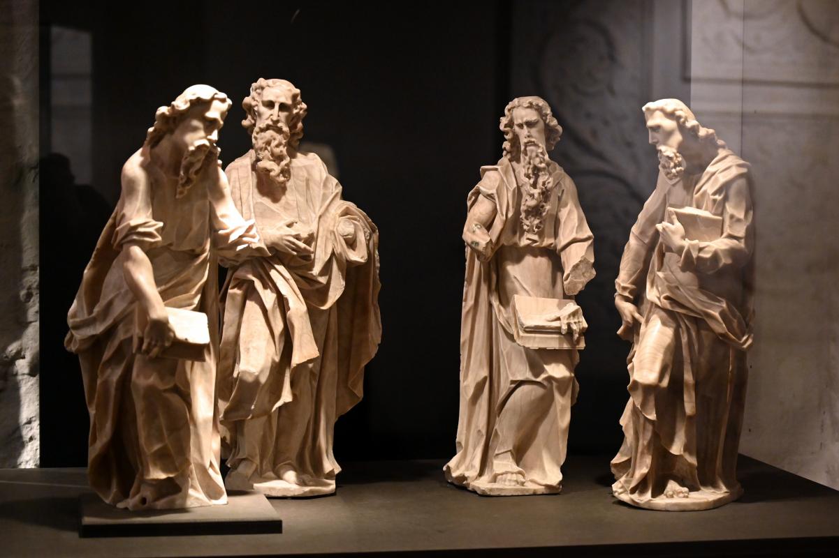 Franz Julius Döteber (1629), Apostel / Evangelisten / Propheten (?), Halle (Saale), Kirche St. Ulrich, jetzt Halle (Saale), Kunstmuseum Moritzburg, Mittelalter Saal 1, 1629, Bild 6/7