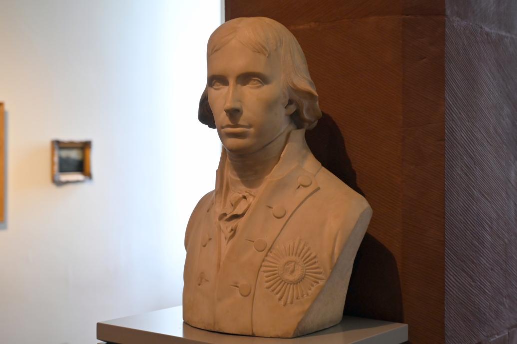 Johann Gottfried Schadow (1789–1826), Friedrich Wilhelm III., König von Preußen, Halle (Saale), Kunstmuseum Moritzburg, Alte Meister Saal 7, 1794, Bild 2/3