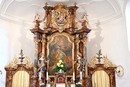 Joachim Anton Pfeffer (1763–1777), Choraltar, Piesenkofen (Obertraubling), Kirche St. Martin, Undatiert, Bild 5/5