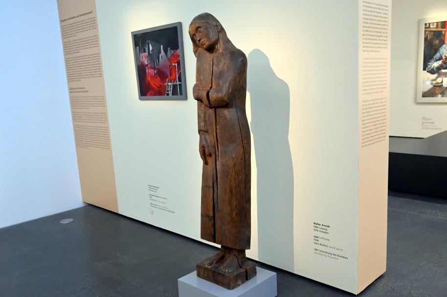 Walter Arnold (1946), Leid, Halle (Saale), Kunstmuseum Moritzburg, Wege der Moderne, 1946, Bild 2/3