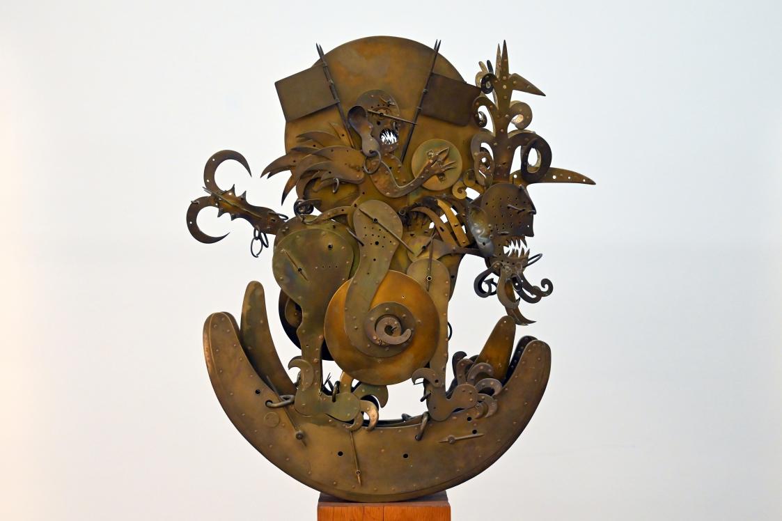 Horst Sagert (1986), Apollinischer Vorreiter, Halle (Saale), Kunstmuseum Moritzburg, Wege der Moderne, um 1986, Bild 2/3