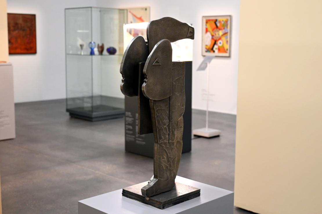 Irmtraud Ohme (1979), Selbander, Halle (Saale), Kunstmuseum Moritzburg, Wege der Moderne, Stötzer, Grzimek, 1979, Bild 3/4