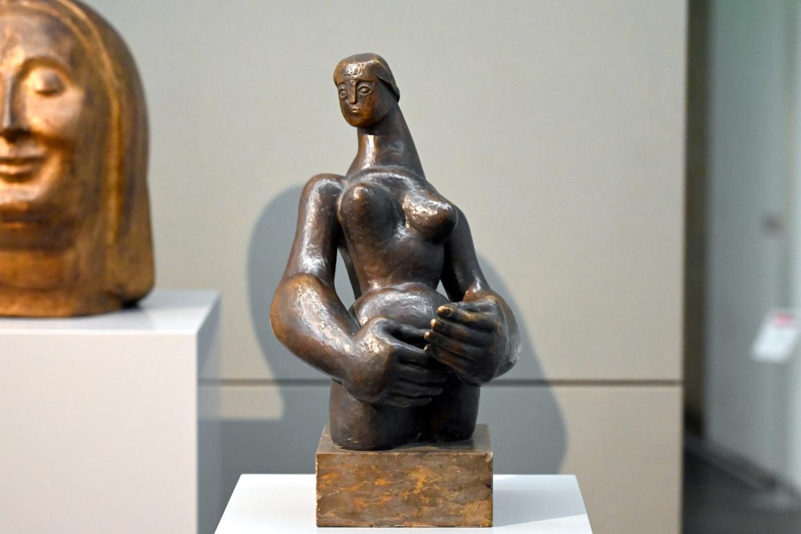 Theo Balden (1948), Schwangere, Halle (Saale), Kunstmuseum Moritzburg, Wege der Moderne, Balden, Hoffmann, 1948, Bild 2/4