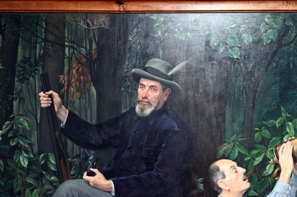 Carlo Socrate (1925), Die Jäger, Turin, Galleria civica d'arte moderna e contemporanea (GAM Torino), Saal 7, 1925, Bild 2/3