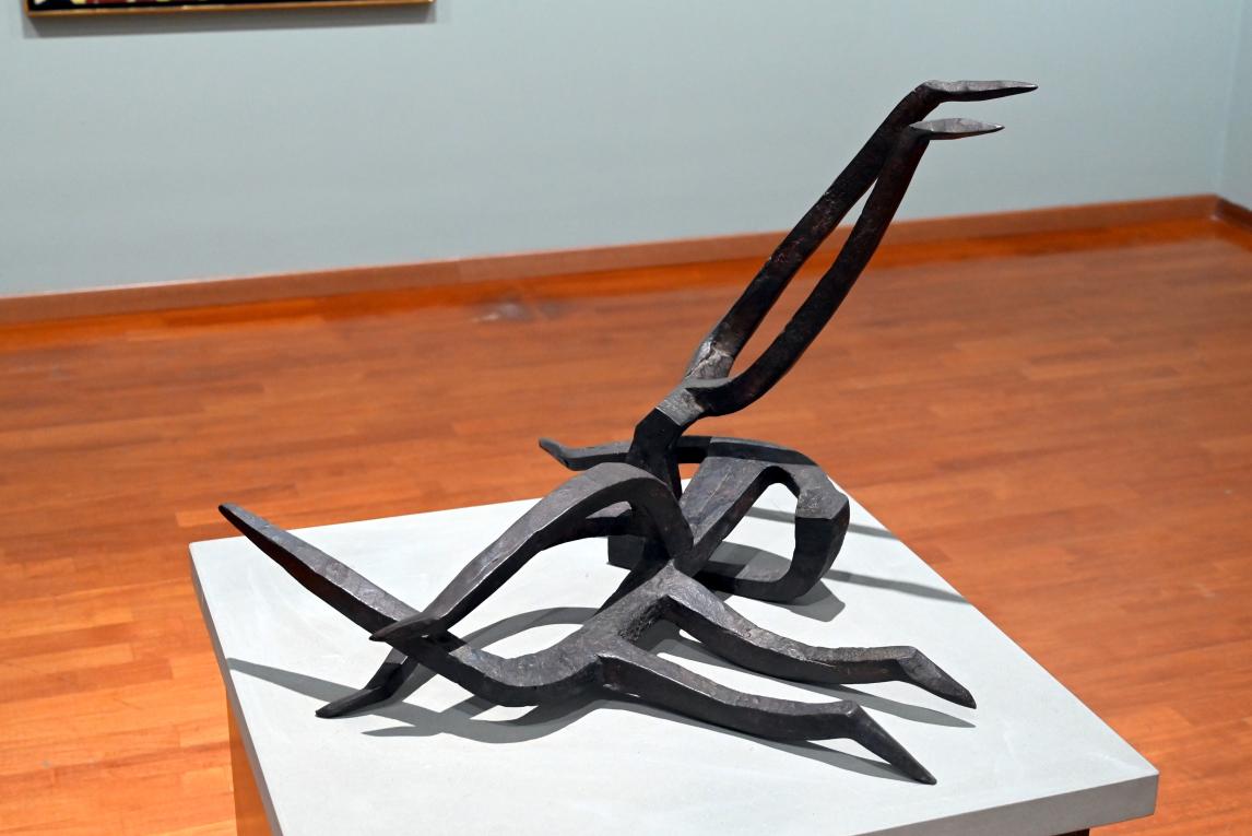 Eduardo Chillida (1955–1997), Eloge auf das Feuer, Turin, Galleria civica d'arte moderna e contemporanea (GAM Torino), Saal 12, 1955