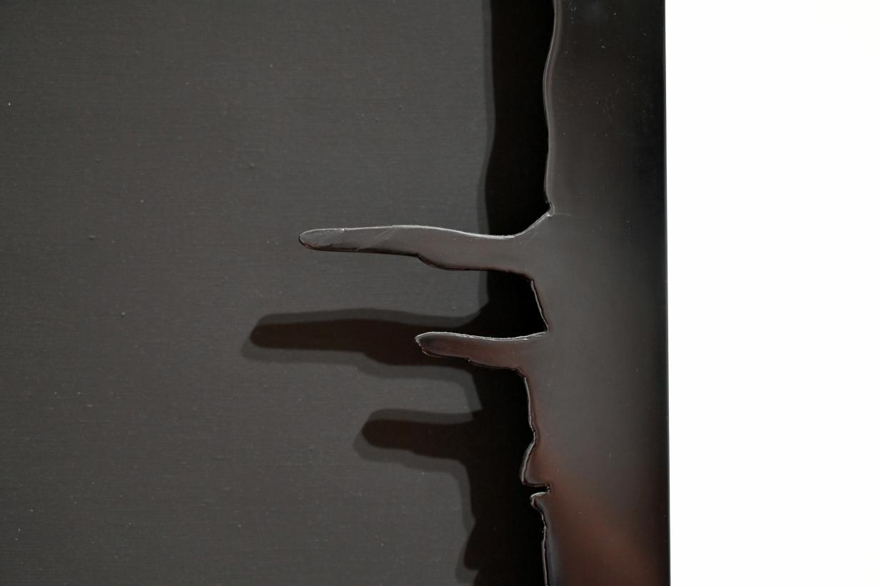 Lucio Fontana (1934–1966), Räumliches Konzept, Kleines Theater, Turin, Galleria civica d'arte moderna e contemporanea (GAM Torino), Saal 14, 1965, Bild 3/4