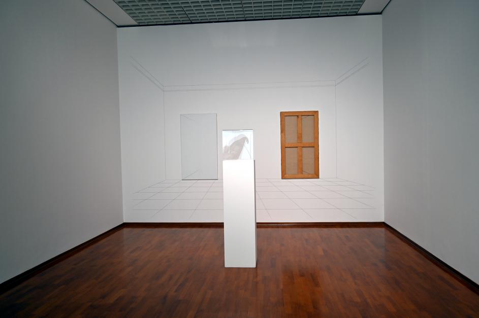 Giulio Paolini (1965–2003), Contemplator enim, Turin, Galleria civica d'arte moderna e contemporanea (GAM Torino), Saal 18, 1991