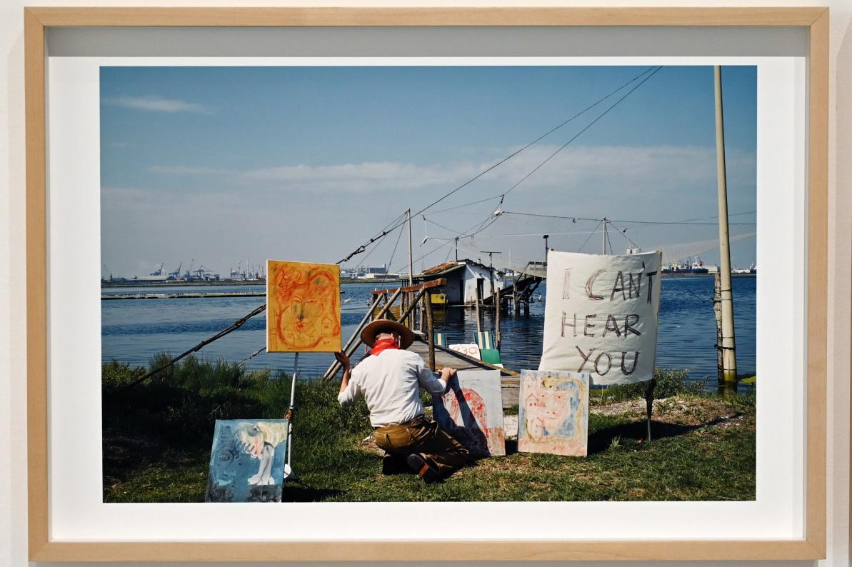 Riccardo Baruzzi (2019–2021), I can't hear you, Turin, Galleria civica d'arte moderna e contemporanea (GAM Torino), Untergeschoß 3, 2020, Bild 2/3