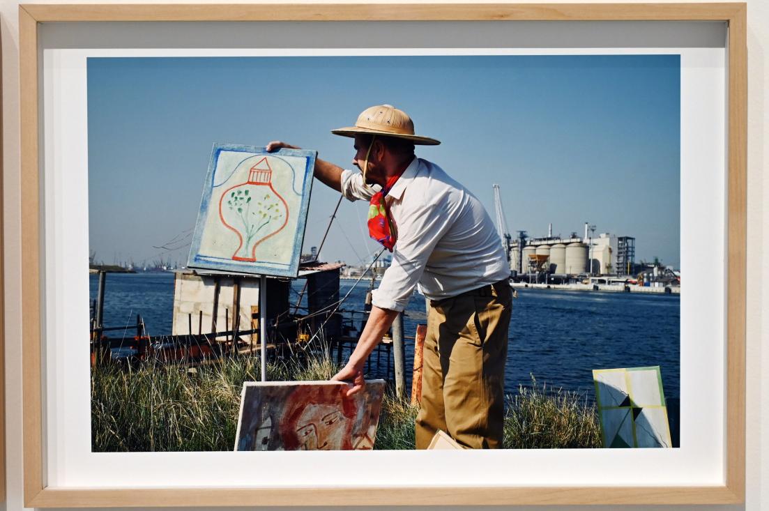 Riccardo Baruzzi (2019–2021), Diptychon I feel you, Turin, Galleria civica d'arte moderna e contemporanea (GAM Torino), Untergeschoß 3, 2020, Bild 3/3