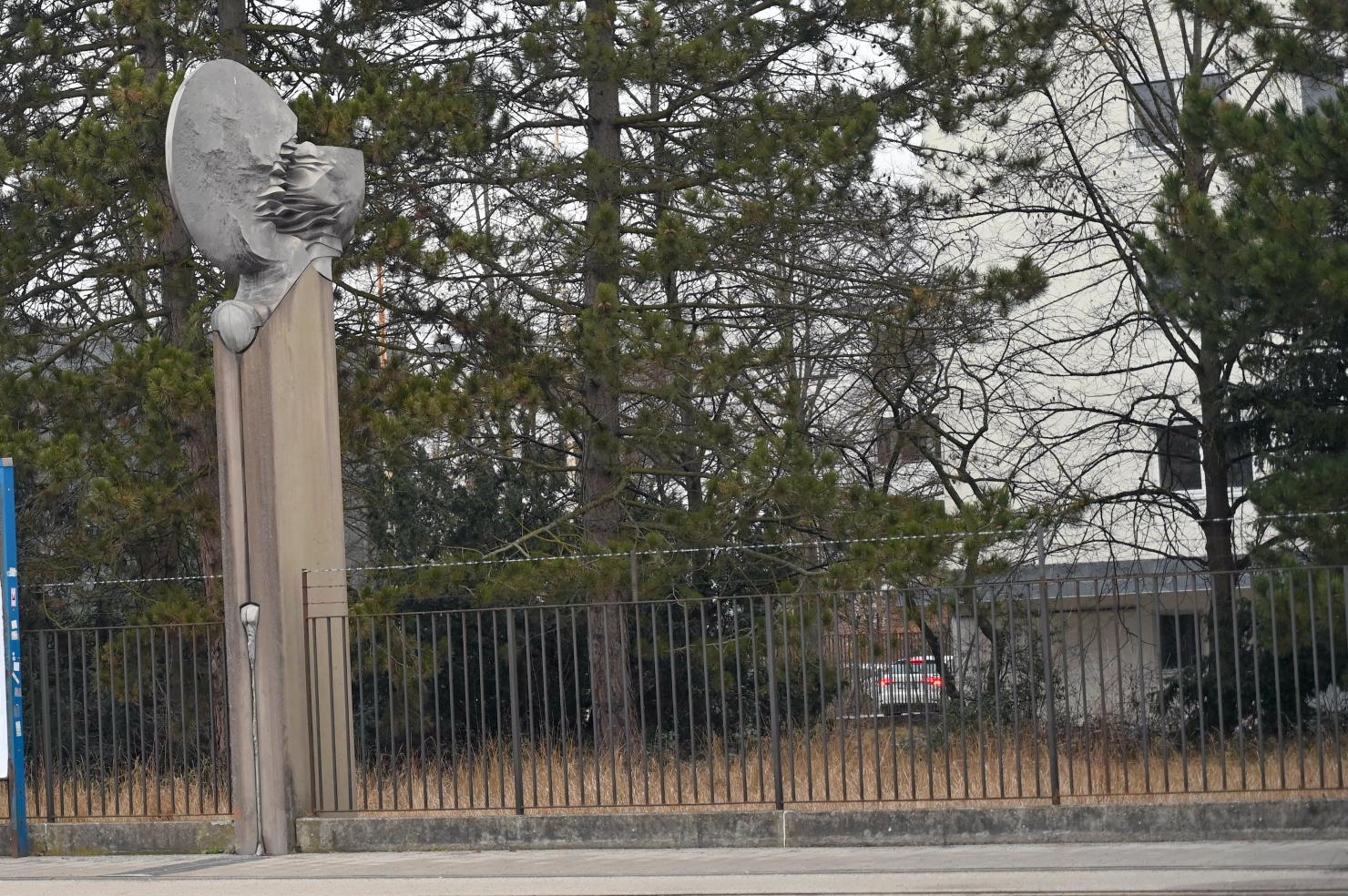 Helmut Langhammer (1981), Schild, Regensburg, Landshuterstraße, 1981, Bild 2/8