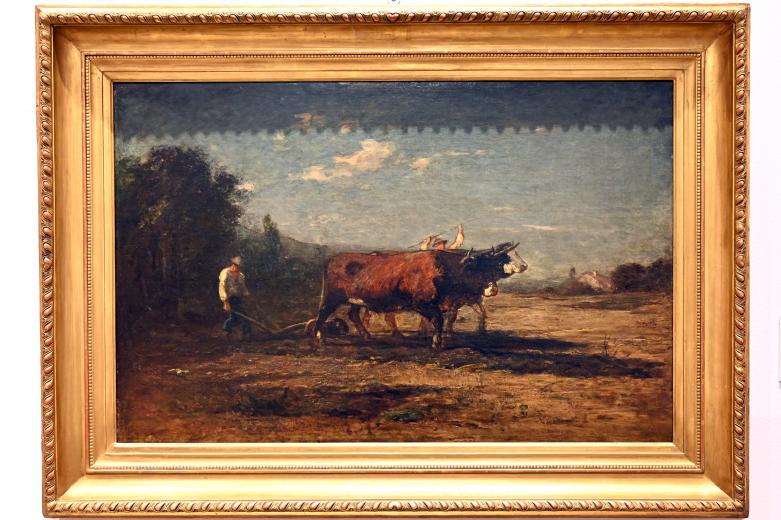 Antonio Fontanesi (1862–1870), Die Arbeit, Turin, GAM Torino, Ausstellung "Natur und Wahrheit" vom 09.07.-17.10.2021, 1868–1872